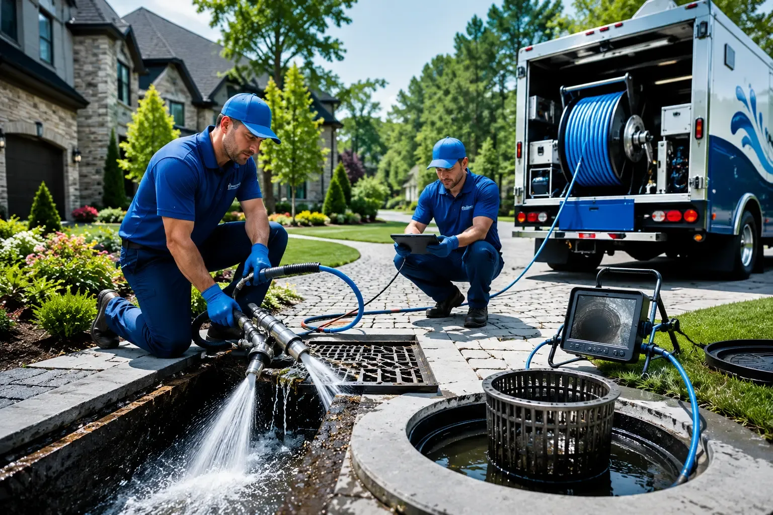Local outdoor drain cleaning professionals in Forsyth, IL